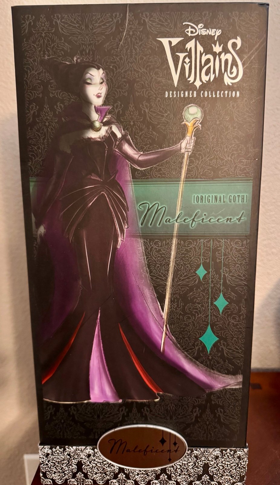 Disney Villains Designer Collection MALEFICENT Doll Disney Store Original Goth