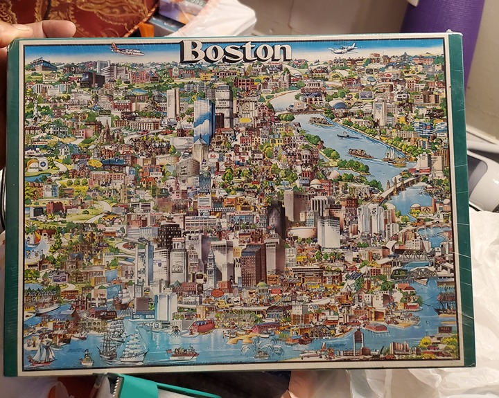 Buffalo Games City of Boston 504 Pieces Jigsaw Puzzle