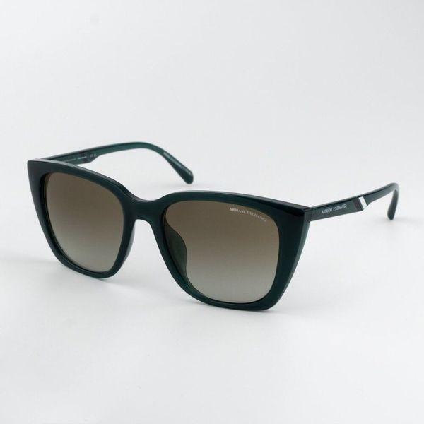Armani Exchange Women Sunglasses Opaline Green Cat Eye AX4116SU 82428E BRAND NEW