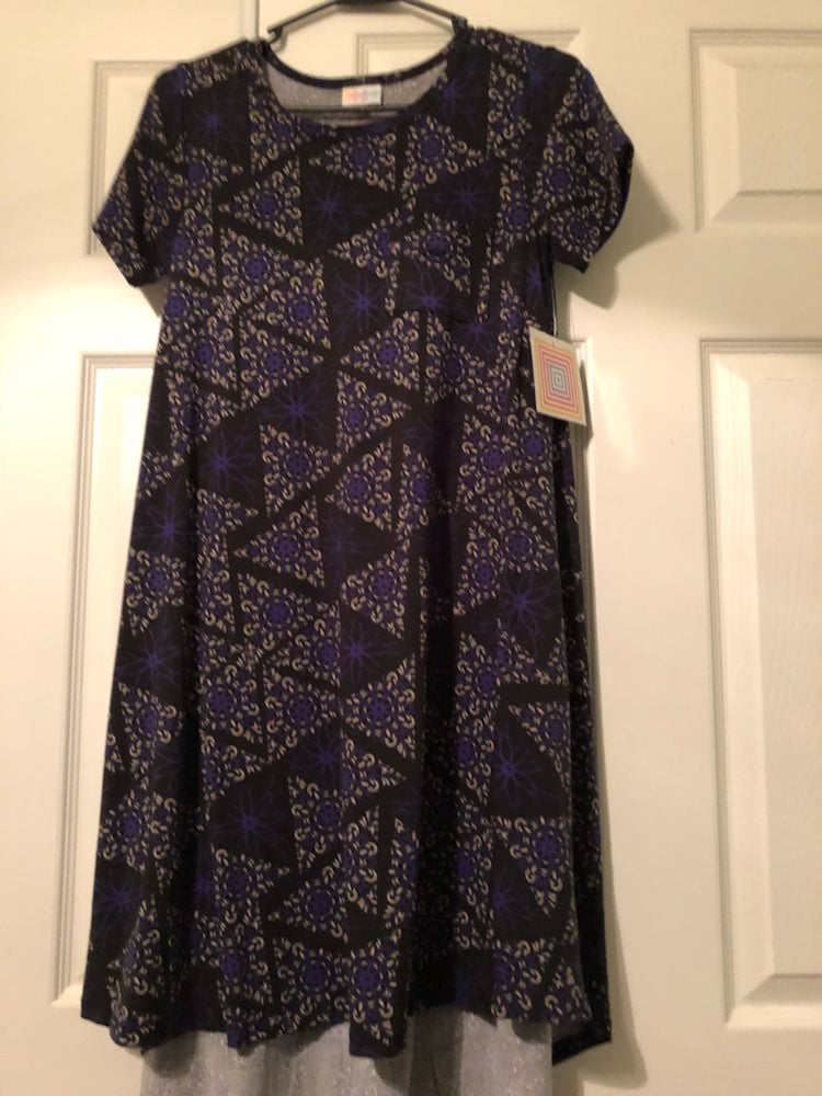 Xxs Lularoe Carly NWT