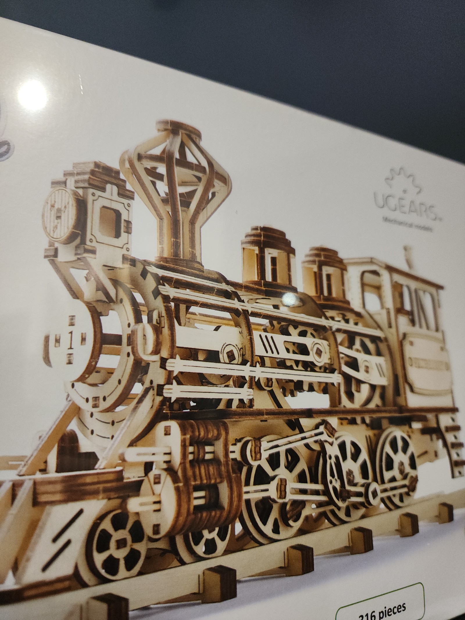 UGEARS Disney Parks Train Mechanical Wooden 316 piece 3D Puzzle Kit New in Box
