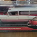 1959 Cadillac Eldorado Ambulance Red & white 1/18 Scale Diecast Model Car