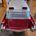 1959 Cadillac Eldorado Ambulance Red & white 1/18 Scale Diecast Model Car