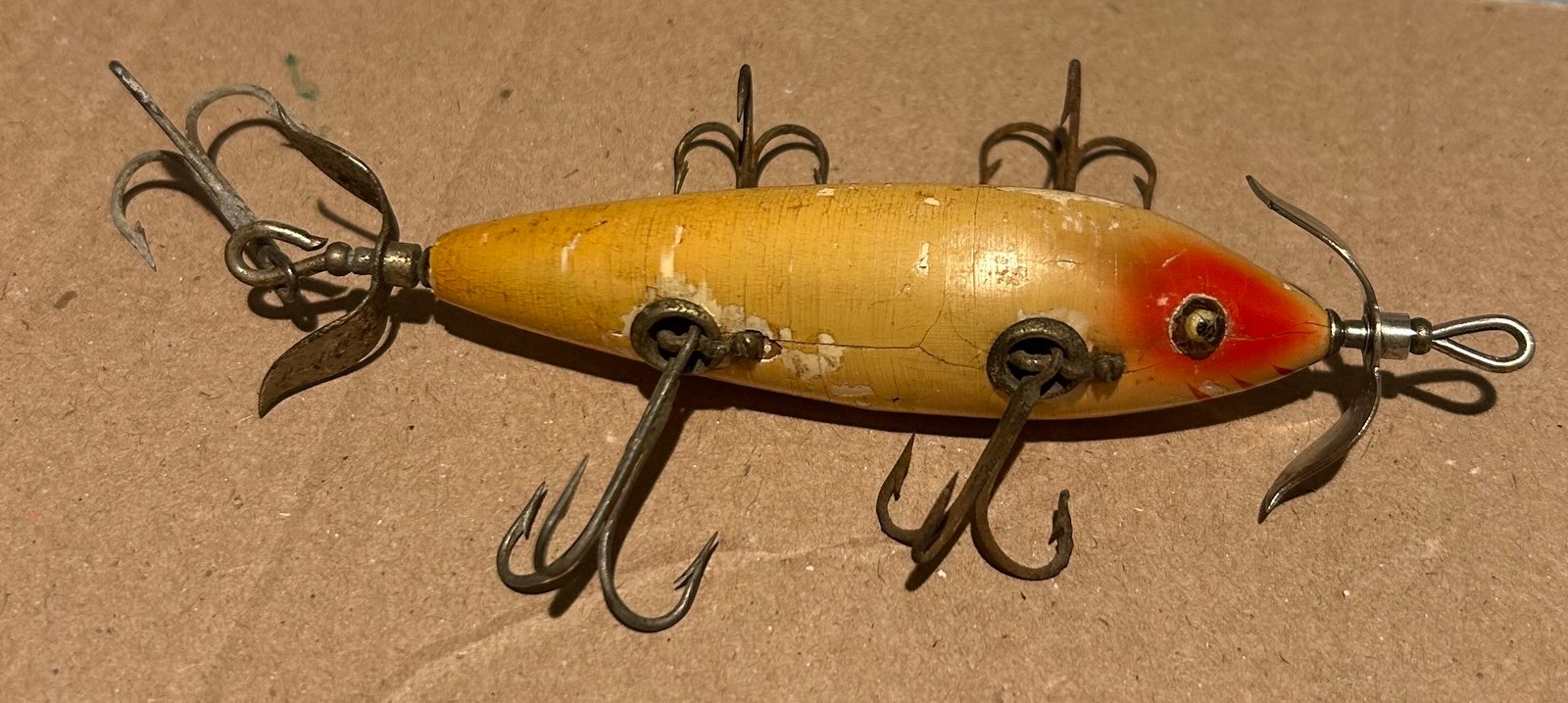 Reserved for Jeremy Mann Vintage Fishing Lures Heddon
