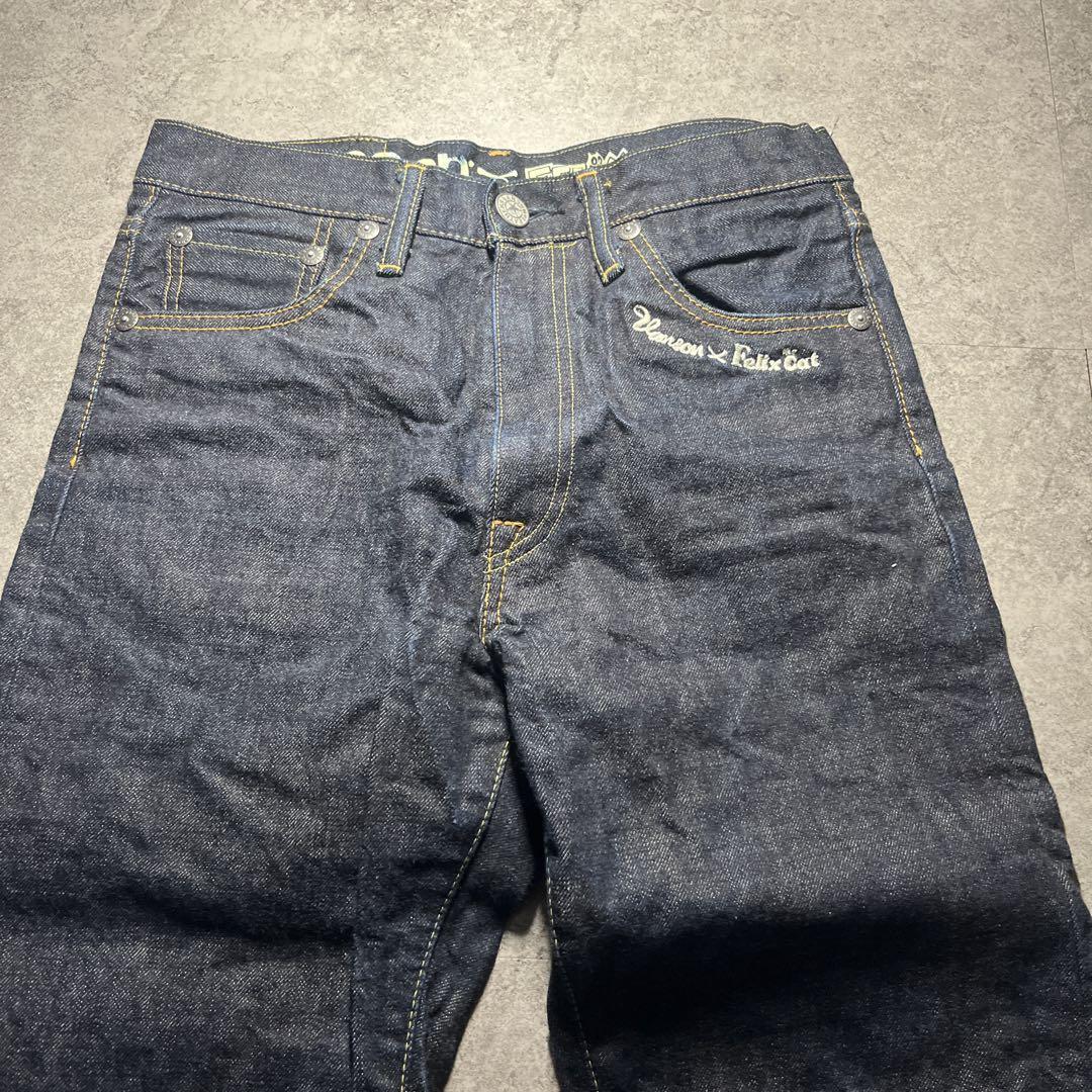 【ラッピング無料】 Rare w30 Pants Denim 510 VANSON×FELIX パンツ