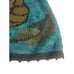 Peruvian Connection Sweater Womens XS Blue Floral Knit Quarter Sleeve Pullover