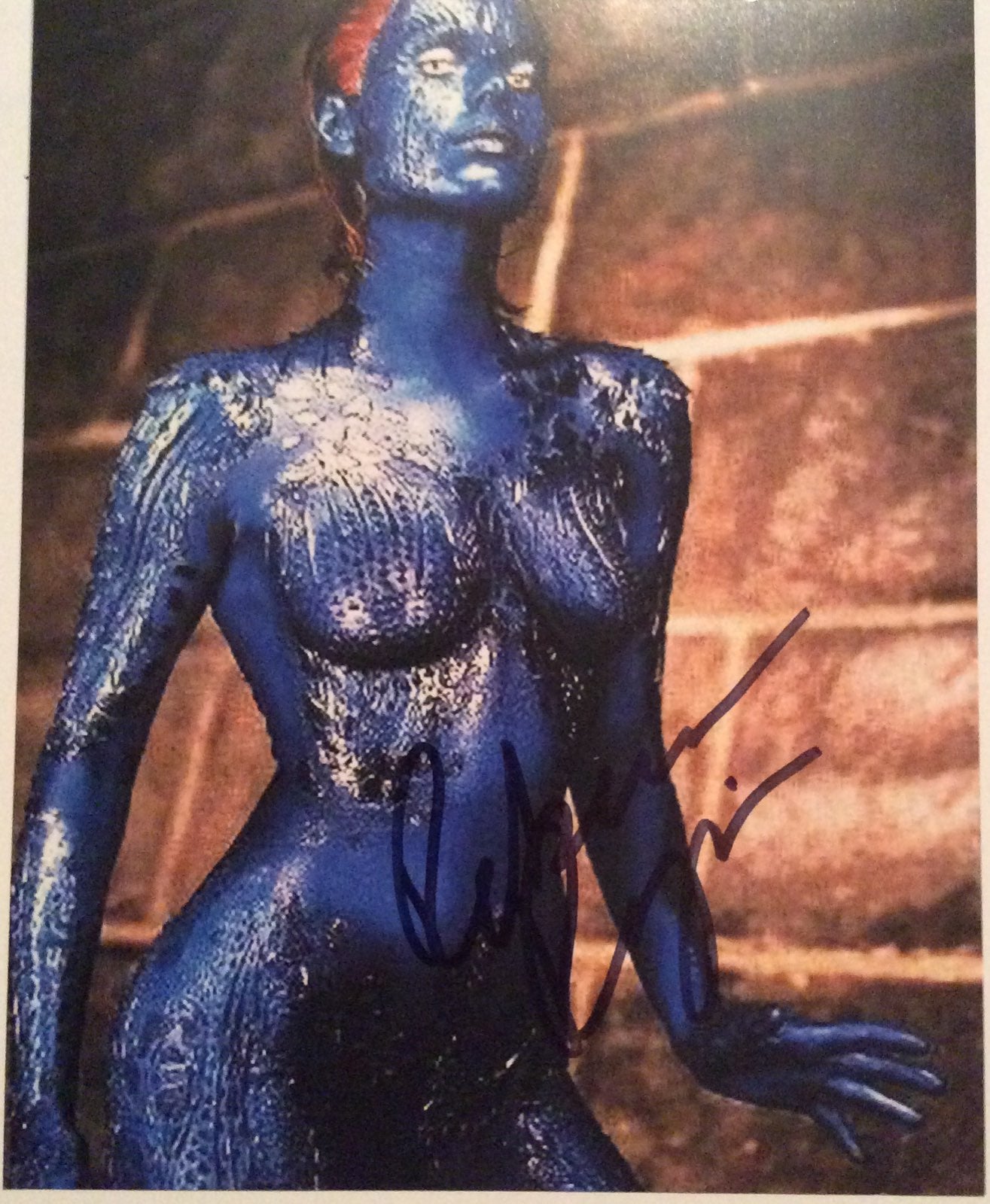 REBECCA ROMIJN AUTOGRAPHED 8x10 PHOTO (X