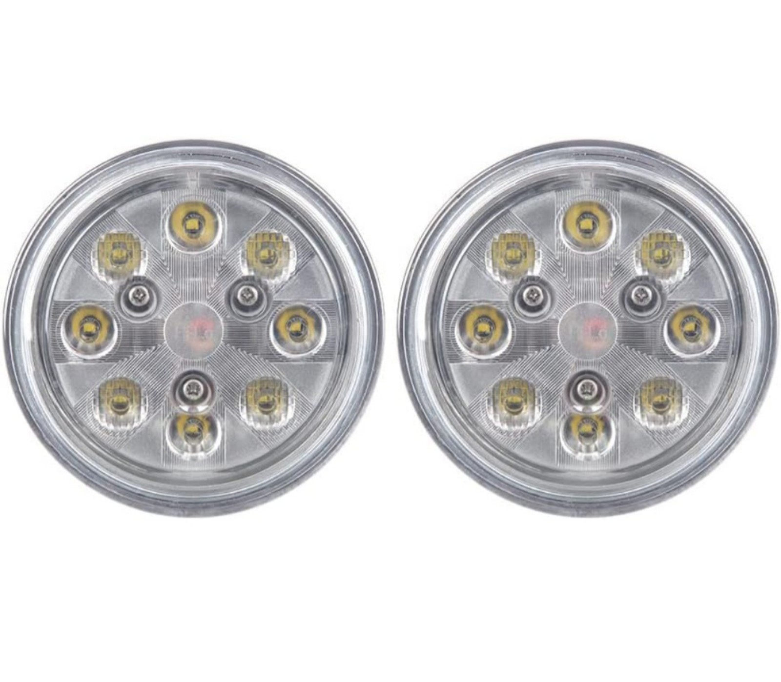 Par36 12V LED Work Lights Hi/Lo RE25126 Headlights For John Deere Tractor Set 2