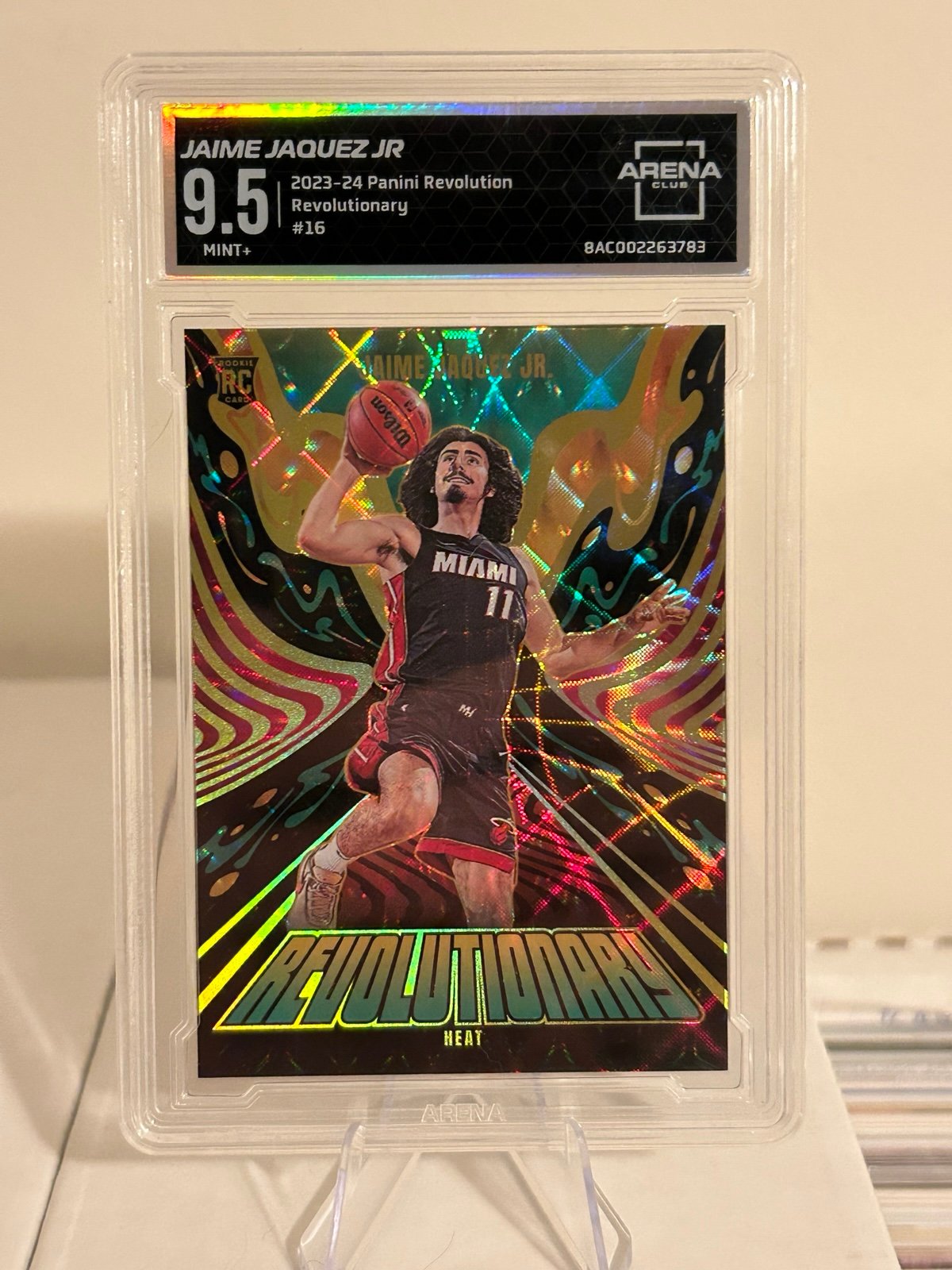 JAIME JAQUEZ JR super rare revolutionary (case hit)