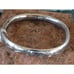 Vintage 925 Sterling Silver Binder Brothers Etched hinged Bangle bracelet