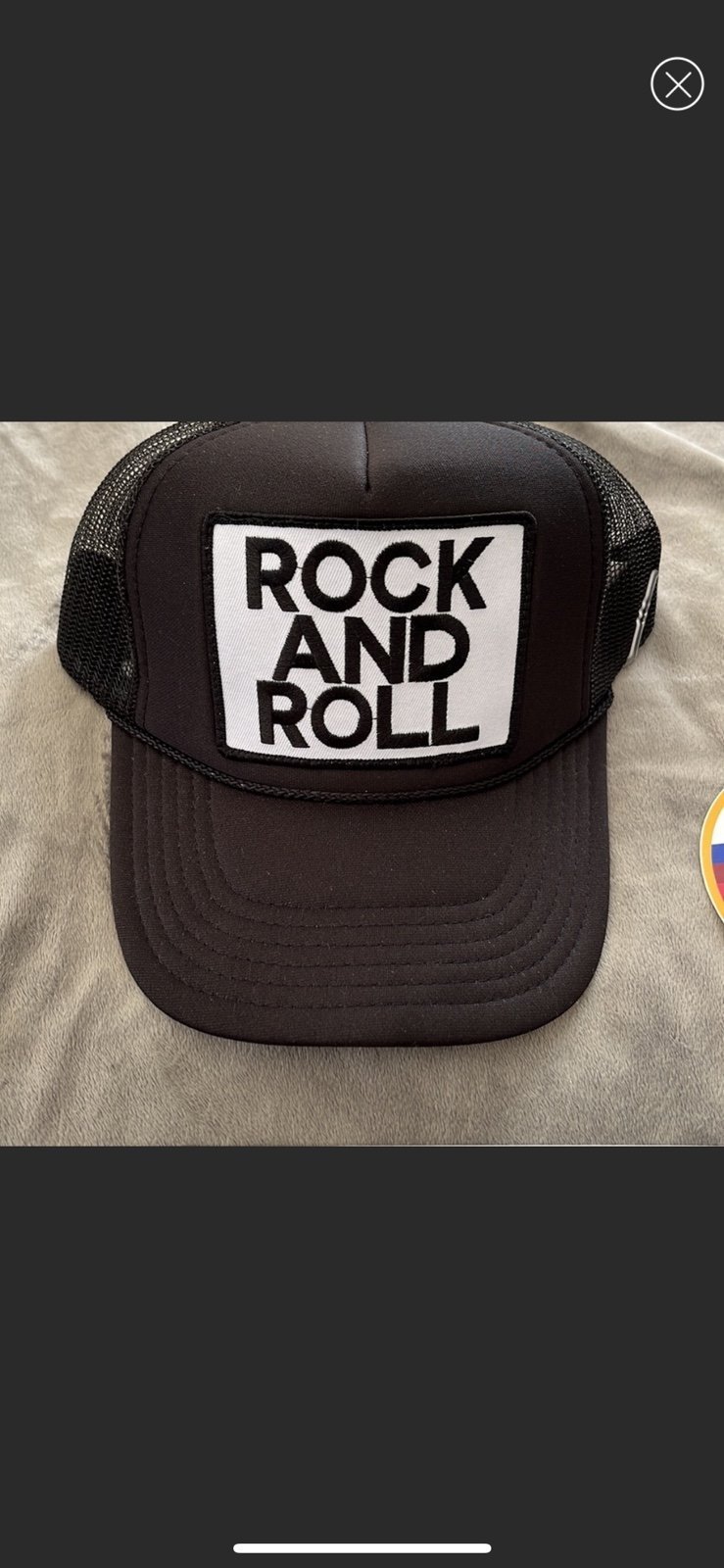 New with tag AVIATOR NATION Rick and Roll Trucker Hat Unisex