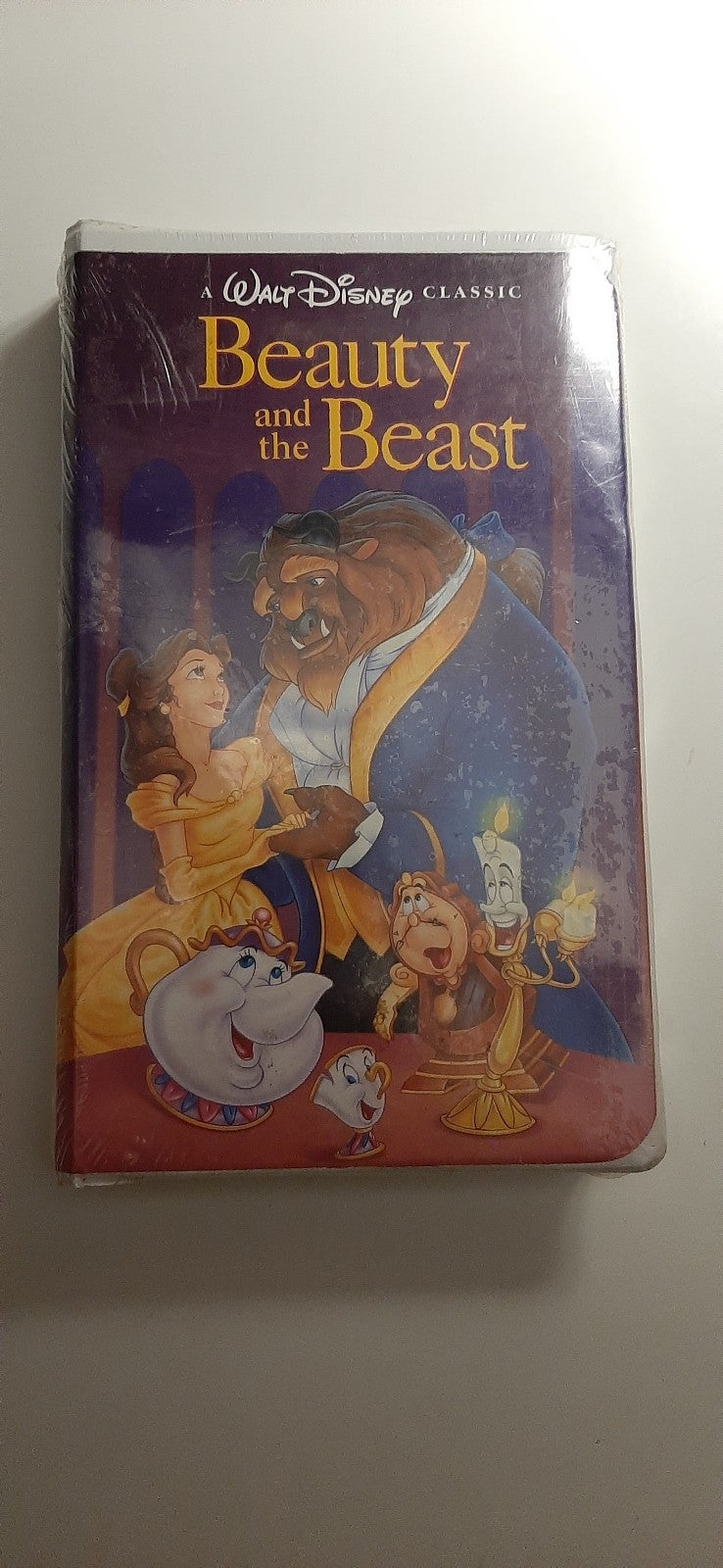 RARE Black Diamond Classic-Walt Disney's Beauty And The Beast VHS Tape Sealed