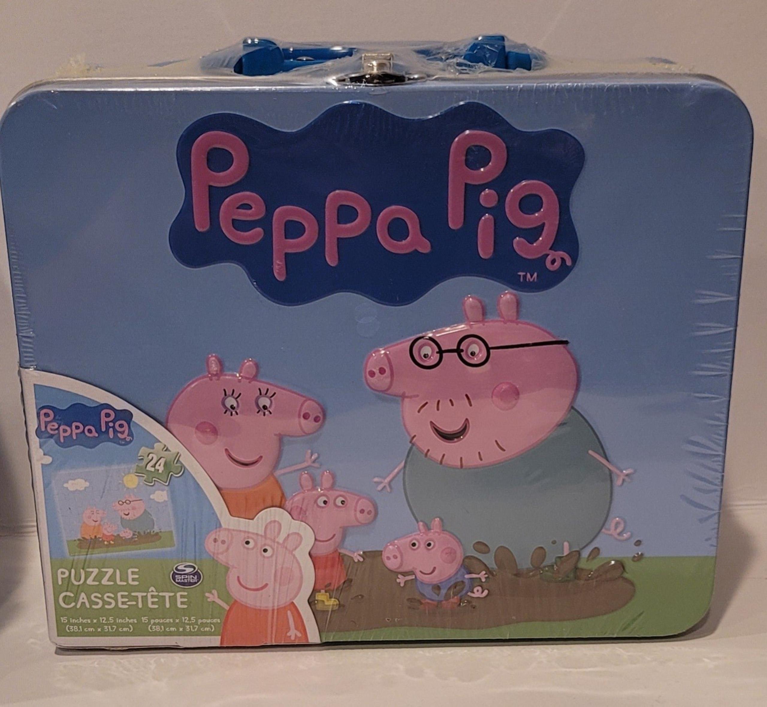 Peppa Pig Puzzle in lunch box