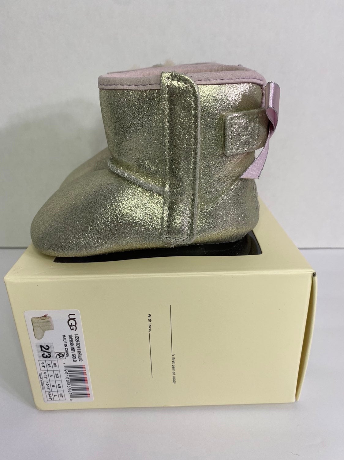 Uggs Australia Jesse Bow Metalic Crib