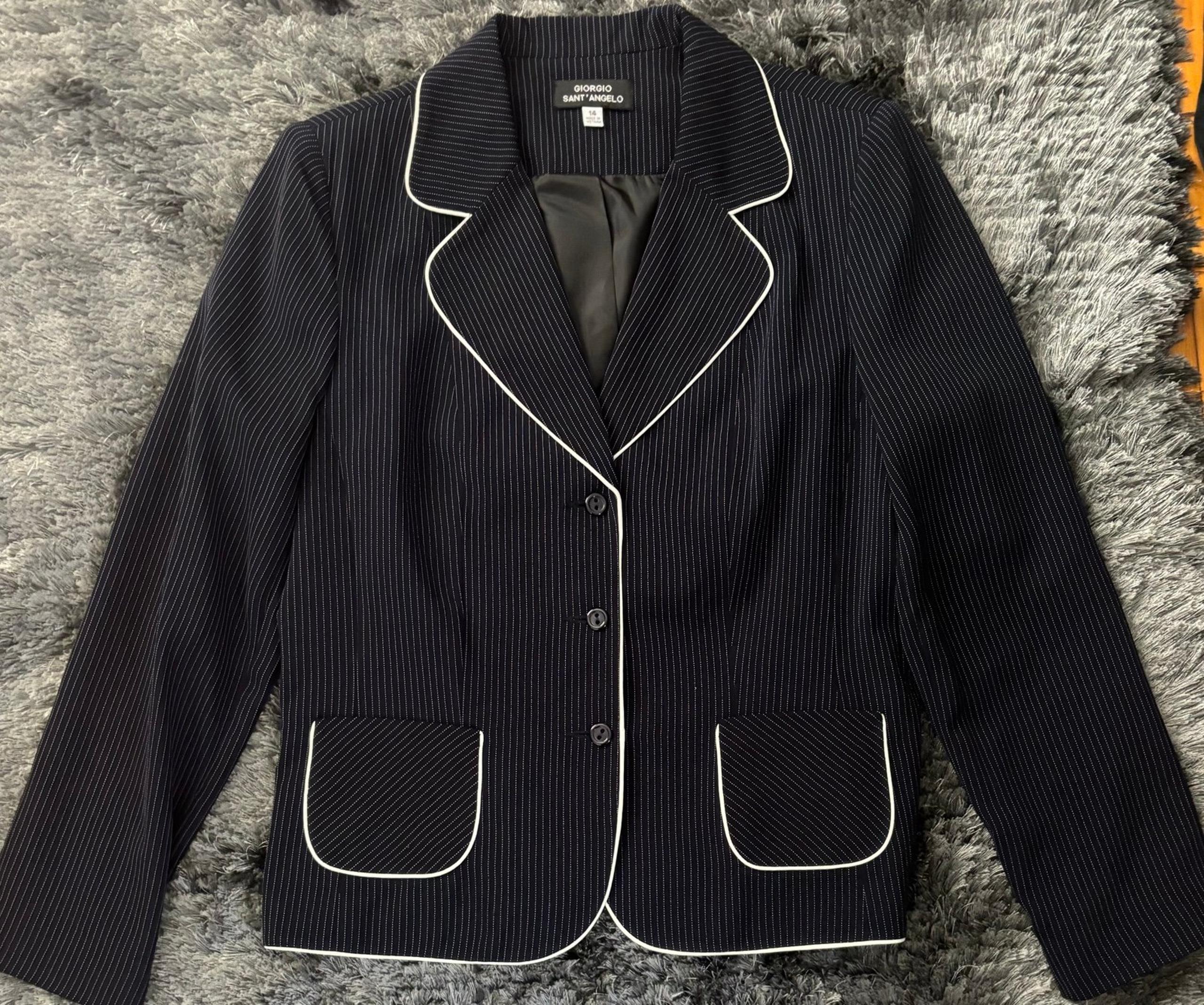 NWT pinstripe blazer