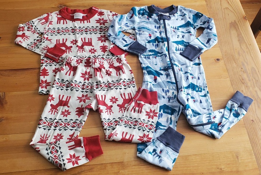 Lot / Bundle Hanna Andersson Christmas Winter Holiday Pajamas