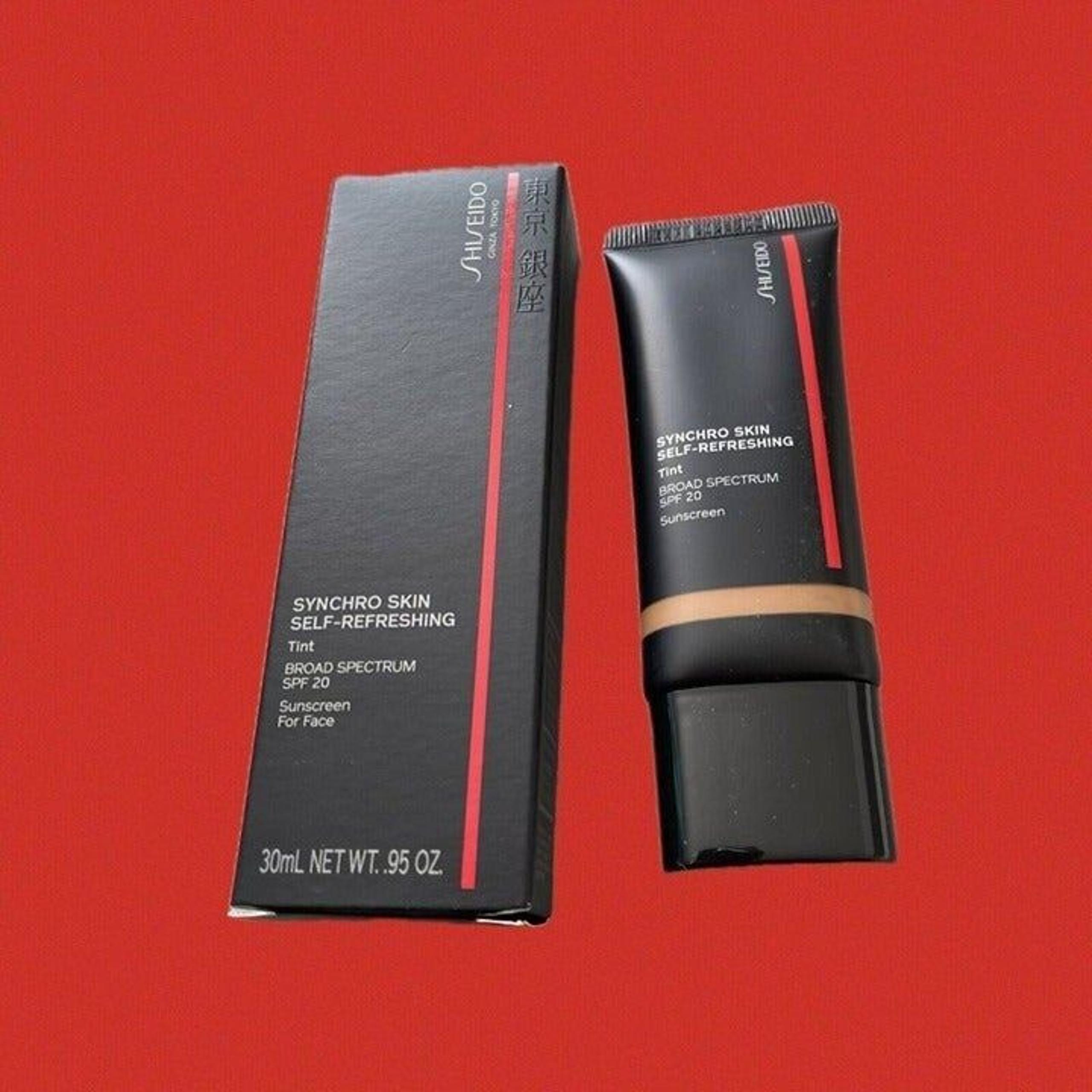 Shiseido Synchro Skin Self-Refreshing Tint SPF 20 Face Tint-#415 Tan Kwanzan