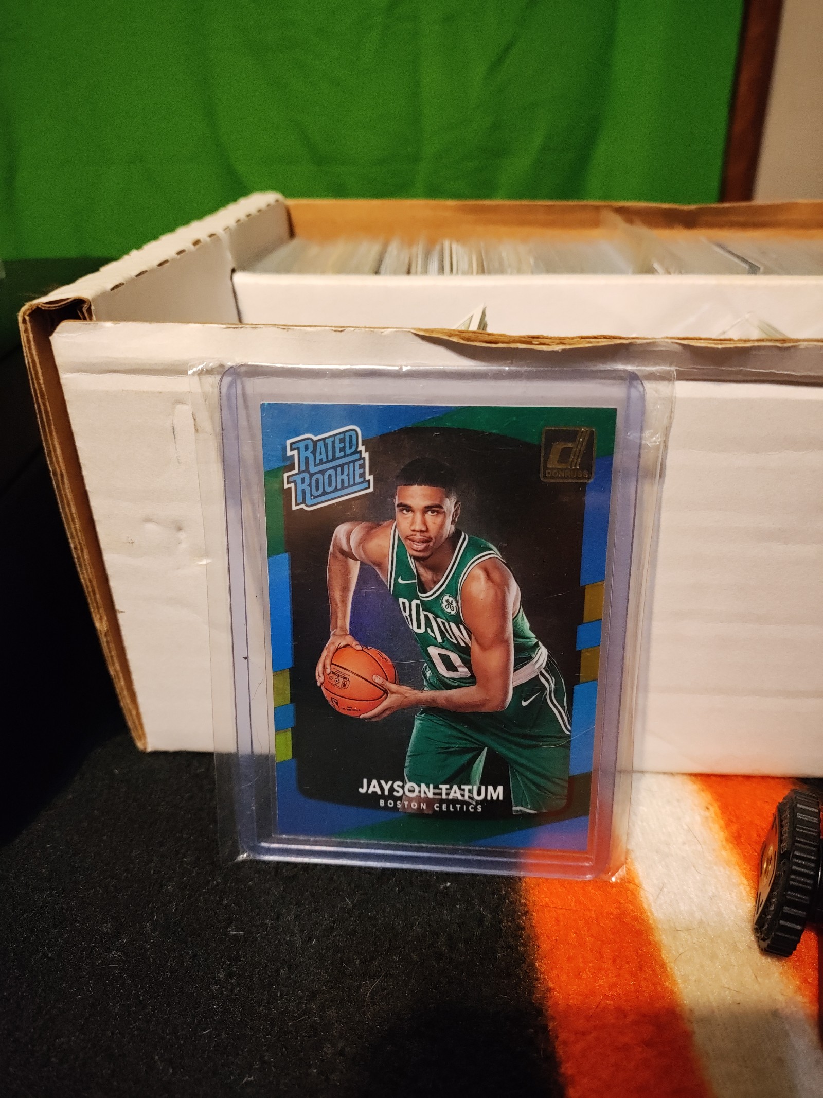 2017 Donruss RR Jayson Tatum Green holo laser