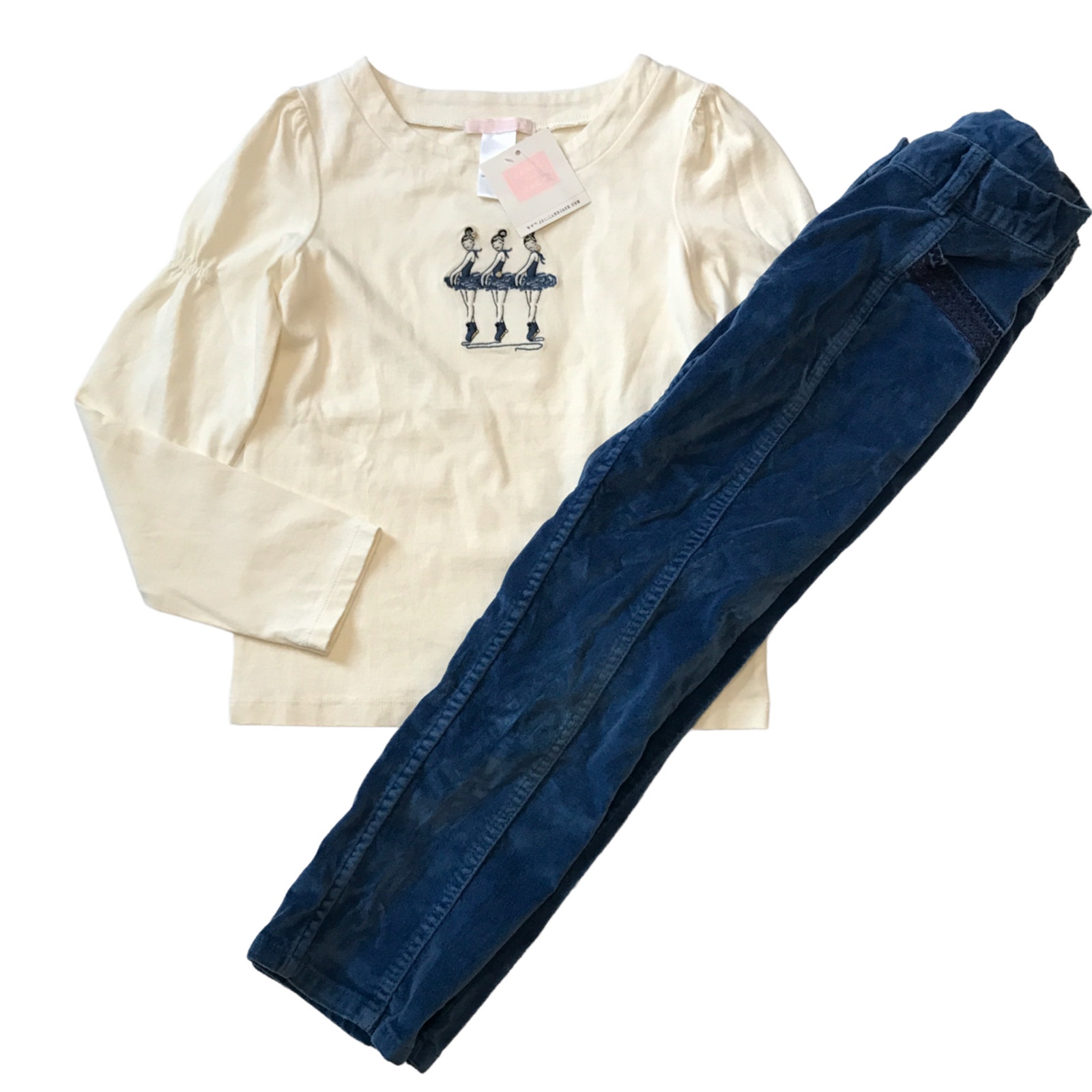 NWT Janie & Jack Hanna Andersson Outfit Set 6Y