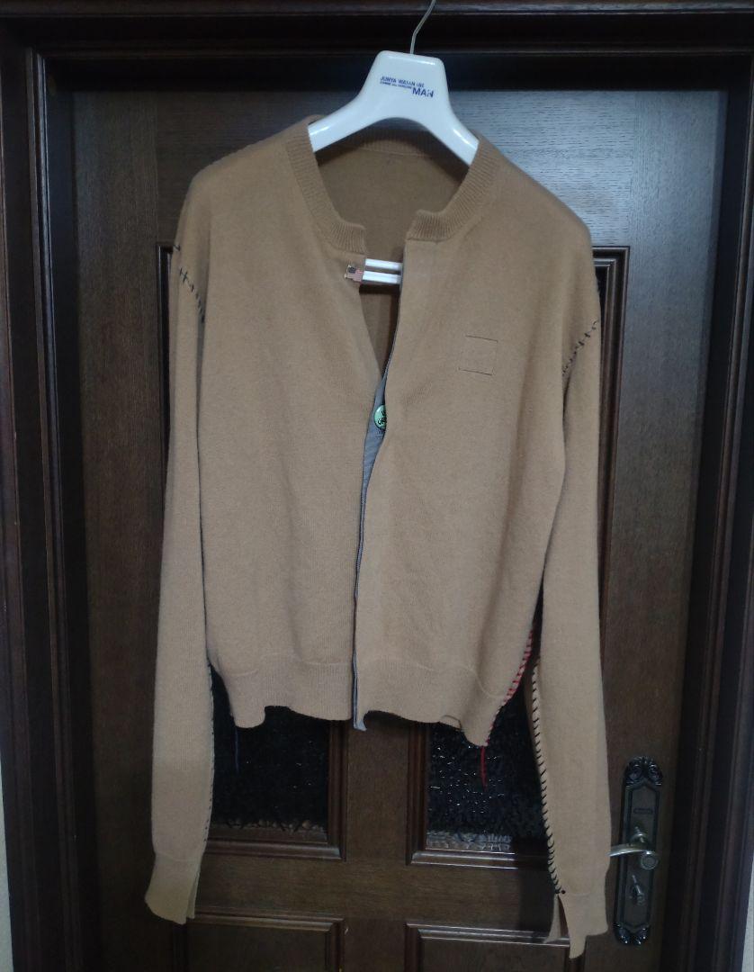 SUNSEA 22AW CAN BADGE CASHMERE CARDIGAN