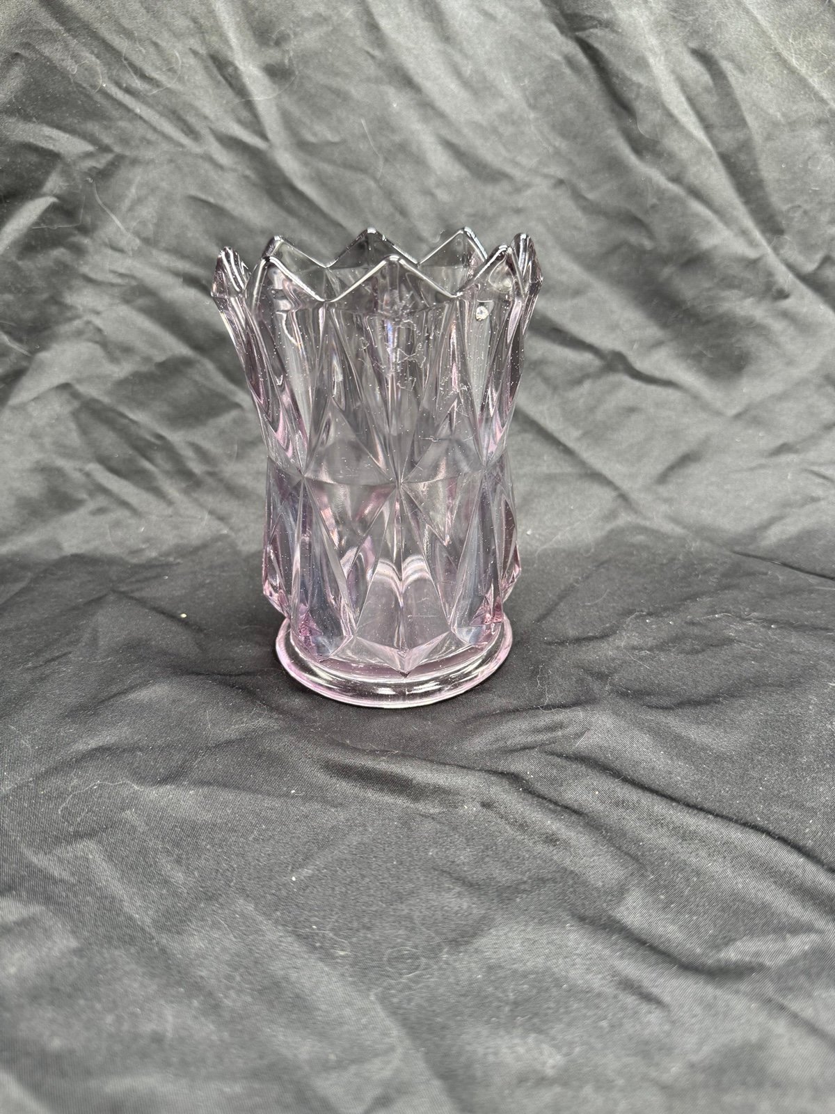 Antique circa 1893 Model Flint Glass Co. celery vase
