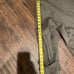 CHRISTIAN DIOR Monsieur Double Breasted Olive Gray Trench Coat Mens Size 42R