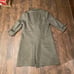 CHRISTIAN DIOR Monsieur Double Breasted Olive Gray Trench Coat Mens Size 42R