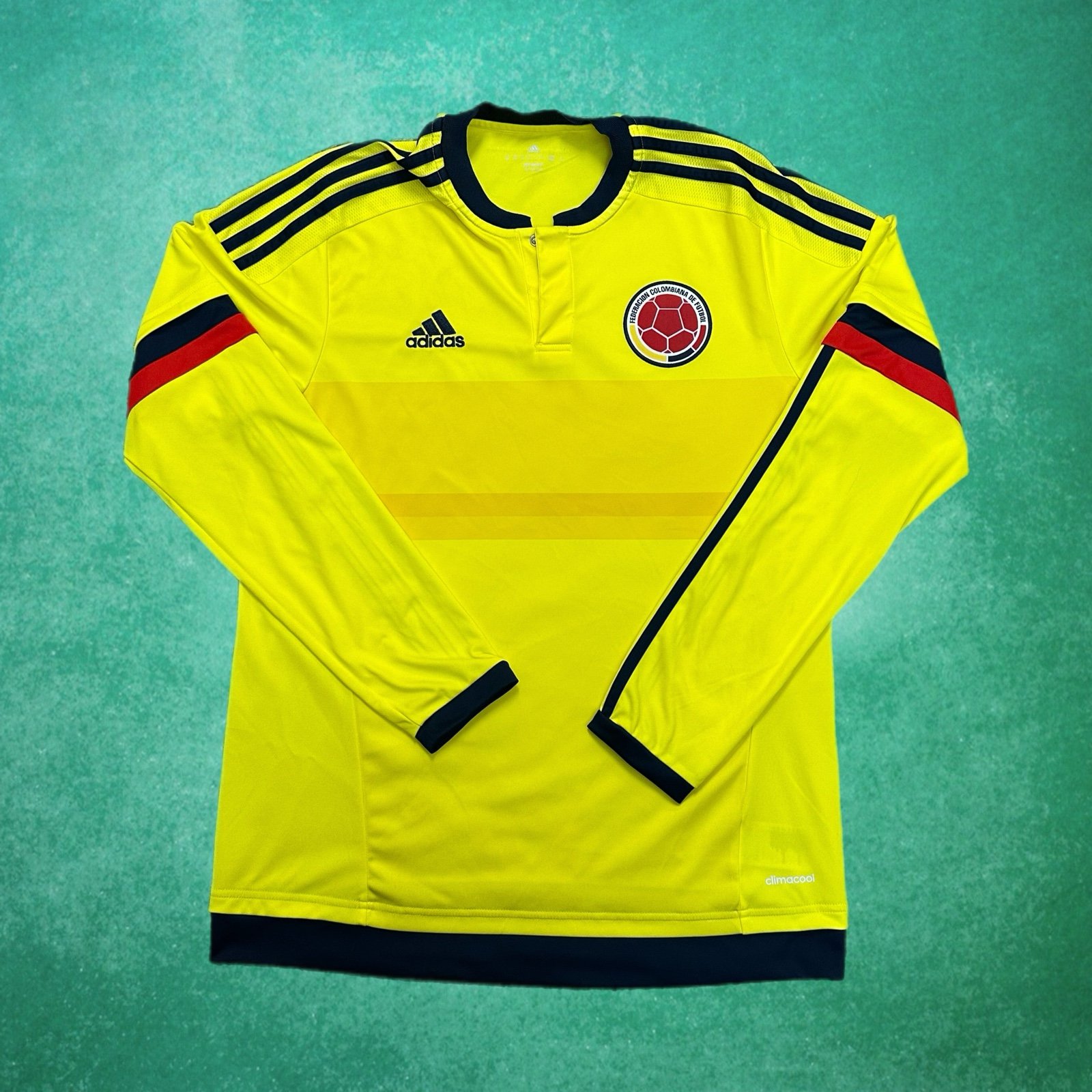 Adidas Columbia 2015 Home Long Sleeve Jersey