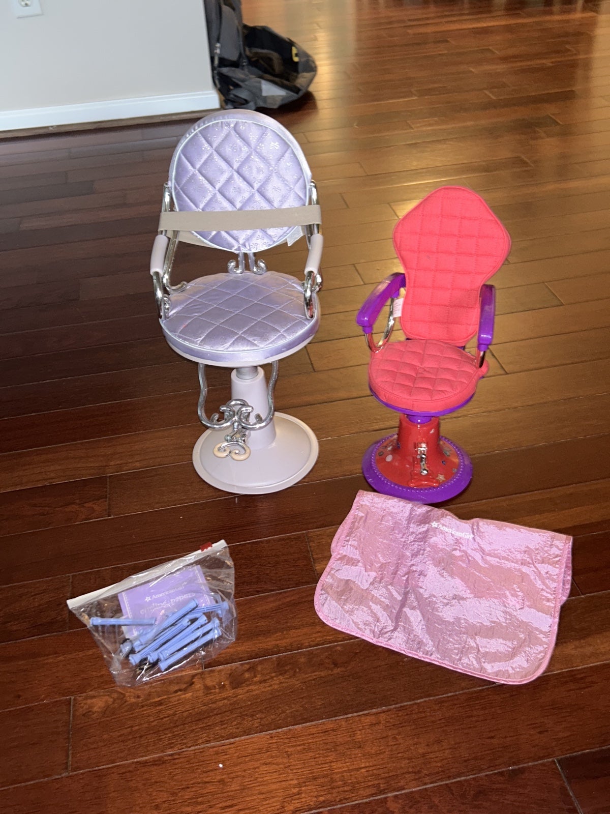 18 inch american girl doll hair set