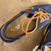 G. H. Bass Men's Ranger Camp Moc Suede Super Lug Navy Blue Boat Shoes Size 8 NEW