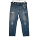 Vintage y2k Levis 501 Mens 35x30 Button Fly Denim Distressed Jeans Medium Wash