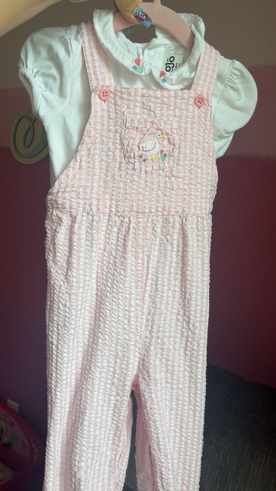 JOJO MAMAN BEBE toddler overalls
