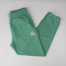 MLB NEW YORK YANKEES GREEN BASIC LOGO TRAINING JOGGER PANTS Sz M