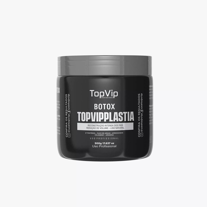 Top Vip TopVipplastia Brazilian B-tox Keratin /500gr-15.9 oz