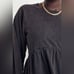 Madewell Denim Raglan-Sleeve Mini Dress in Lunar Wash Size Small NWT