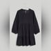 Madewell Denim Raglan-Sleeve Mini Dress in Lunar Wash Size Small NWT