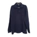 Polo Ralph Lauren Knit Polo Sweater Cotton Blend Blue Pullover Mens Size Large