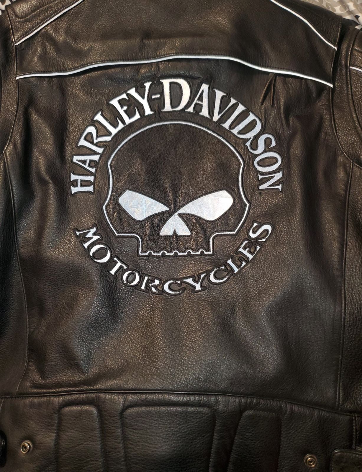 Harley davidson willie g leather jacket cheap
