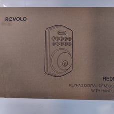 Revolo RE001 Electronic Keypad Deadbolt, Keyless Entry Door Lock, Keyed Entry
