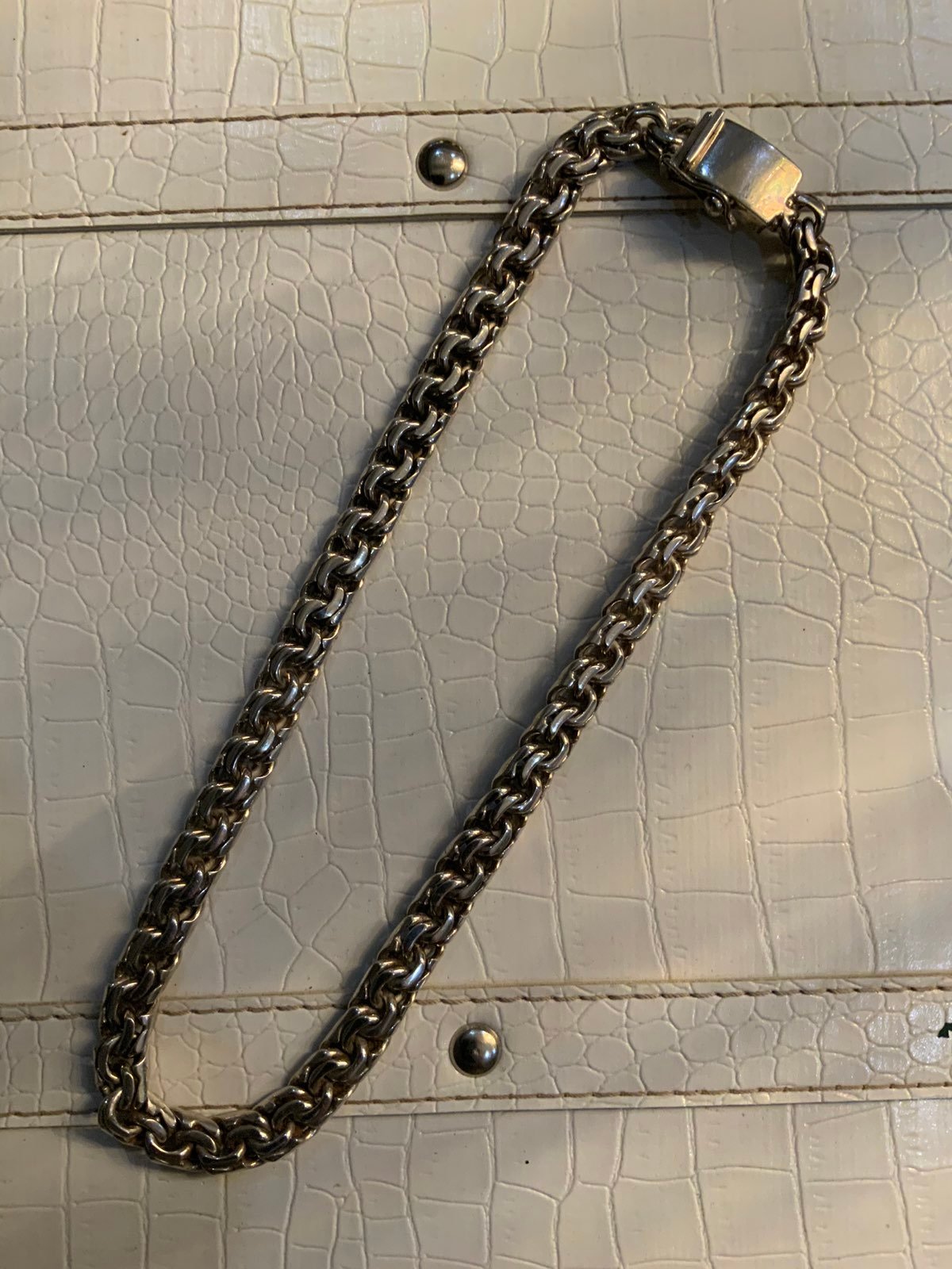 Vintage Silver Charm Necklace