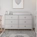 Rowan Valley Arden Gray Changing Table Topper for Dresser