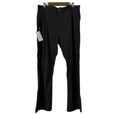 Paskho Men's Minimalist Modern Travel Tech Pants In Dark Gray Size XL