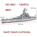 Lego compatible brick South Dakota Battleship