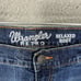 Wrangler Retro Jeans Mens 38x30 Blue Relaxed Boot Cut Western Denim
