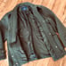 Mackintosh Nee England quilted utility coat jacket olive sage green 2X XXL