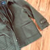 Mackintosh Nee England quilted utility coat jacket olive sage green 2X XXL