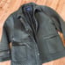 Mackintosh Nee England quilted utility coat jacket olive sage green 2X XXL