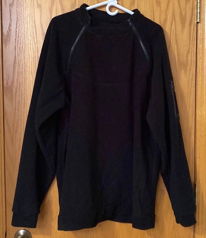 Zapt Tactical Fleece Jacket Black 2XL