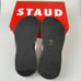 NIB Staud Fresh White Faux Croc Sandal Size 41