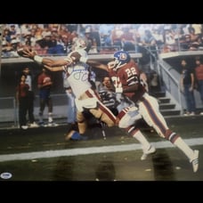 Dwight Clark Autographed Signed 16x20 photo NFL San Francisco 49ers JSA